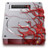 Hard Drive Red Weed Icon